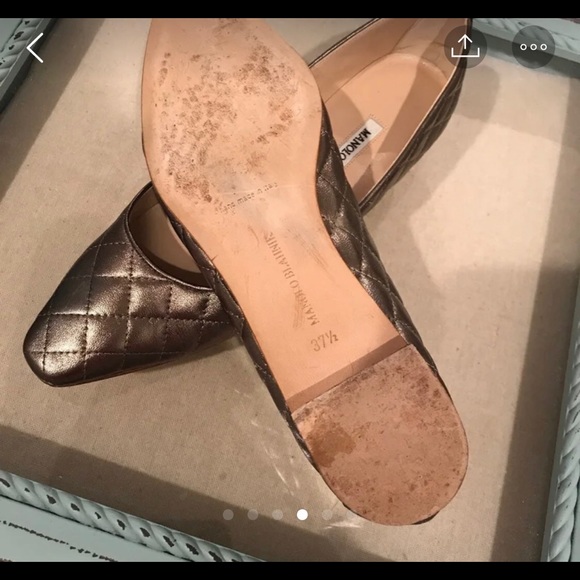 Auth. Manolo flats - Picture 4 of 6